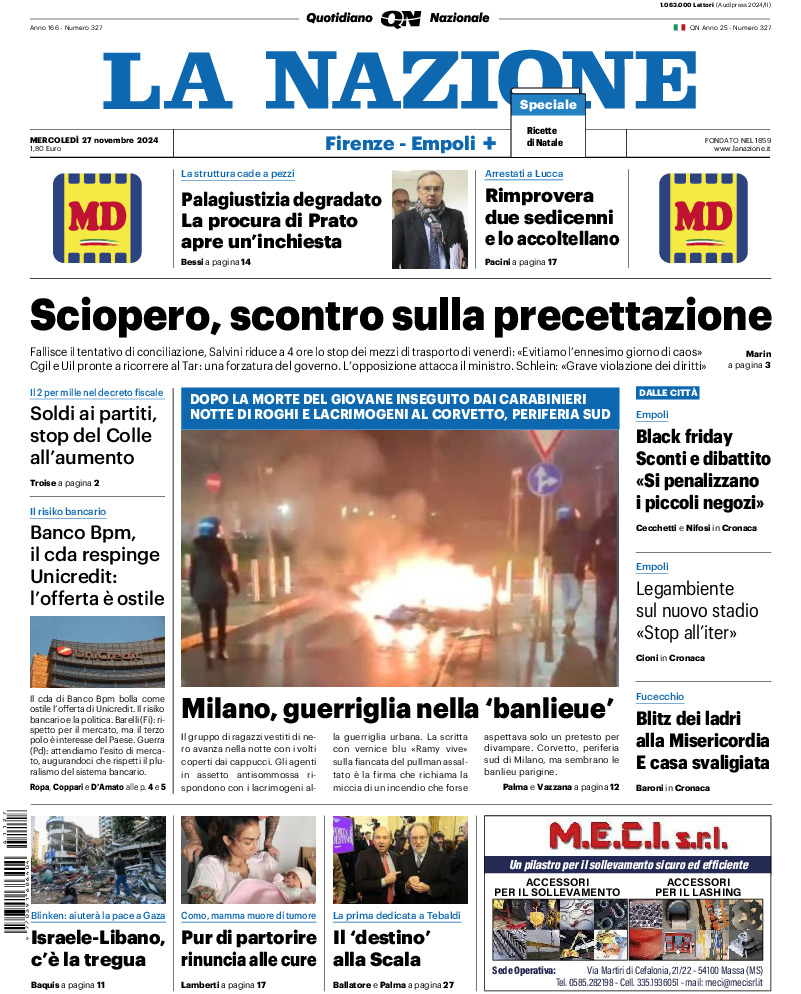 Prima-pagina-la nazione-edizione-di-oggi-20241127